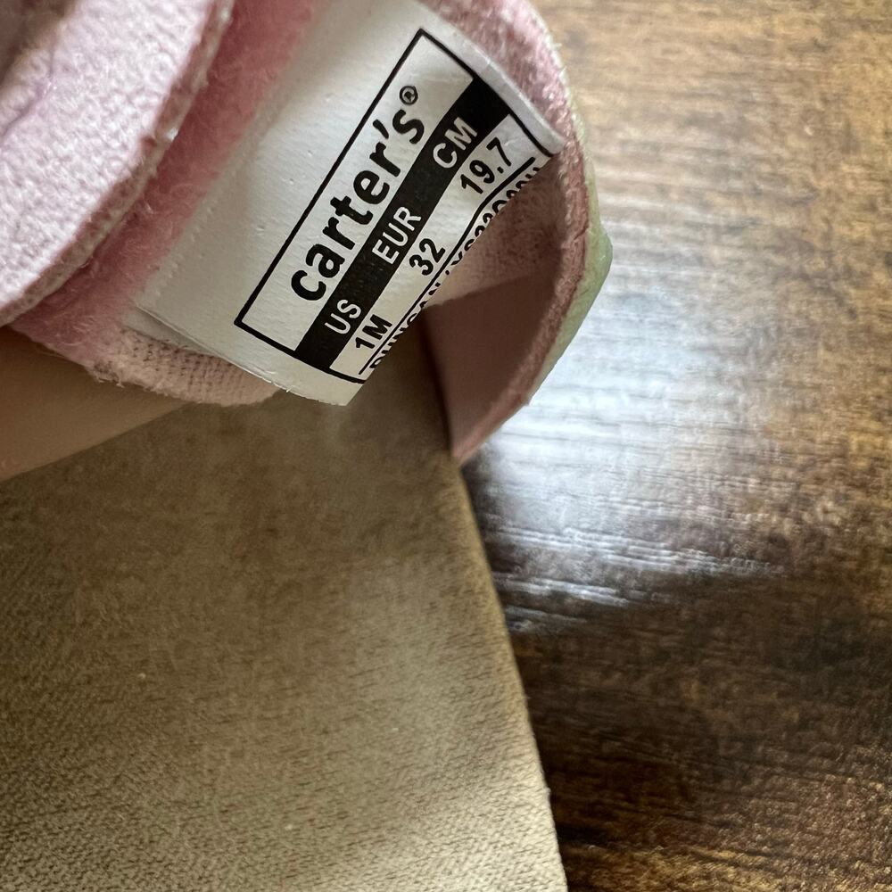 Carter's Duncan Sandals Girls 1 Youth Kids Rainbow Glitter Buckle Tie Dye Summer - Picture 11 of 11